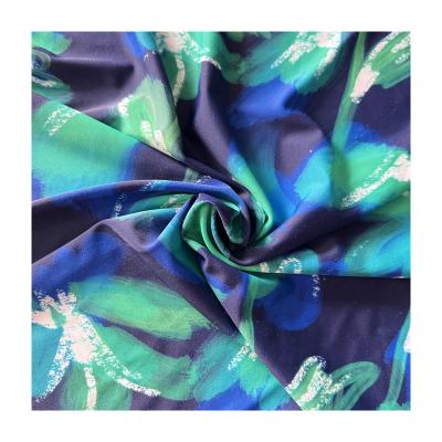 China Stretch Shaoxing Factory New Digital Printing Custom Printed High Quality Swimwear Fabric For Swimwear for sale