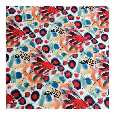 China Hot Selling Stretch Wear Digital Printed 15% Polyester Spandex Swimwear Swimming Fabric For Swimwear for sale