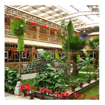 China Stable Structure Anti - Aging Chinese Greenhouse Beautiful Restaurant For Garden for sale