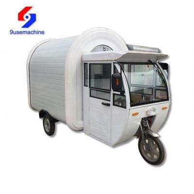 China Commercial Design Fast Food Cart High Capacity Barbecue Car Food Truck for sale