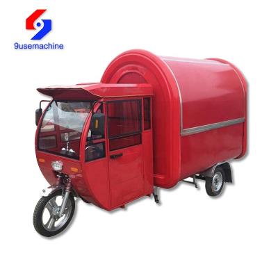 China Food truck toys high quality and hot motor tricycle automatically selling food cart/mobile food truck toys for sale