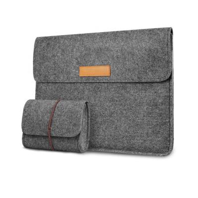 China Wholesale Fashionable Custom Logo Eco-friendly Personalized Women's Small Bag Men's PC Felt Laptop Sleeve for sale