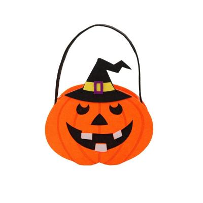 China Decoration Factory Price Die Cut Felt Pumpkin For Spooky Decorations And Halloween Costumes for sale