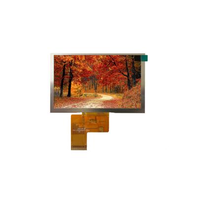 China 5 Inch Display 500 Nits 800*480 RGB40pin IPS TFT Color LCD Display for sale