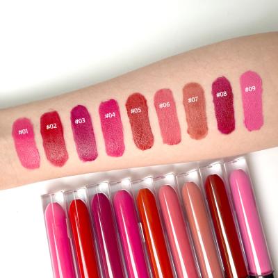 China Waterproof Private Label 18 Color Lip Gloss In Bulk Waterproof Long Lasting Lip Gloss for sale