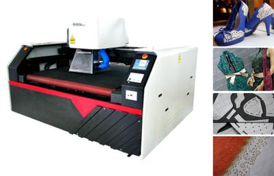 China CER-FDA Laser-Stich-Schneidemaschine, Gewebe/Leder-Laser-Graveur zu verkaufen