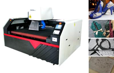 China CO2 RF 150W 275W 500W Laser Engraver Cutter Machine With Conveyor working table for sale