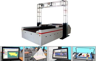 China cortadora de cuero del laser de 1600×2500m m, cortador grande de alta velocidad del laser en venta