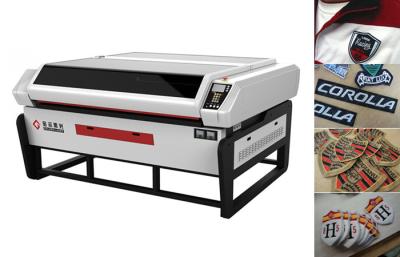 China Auto Recognition Woven Label Laser Cutting Machine with CCD Camera for sale