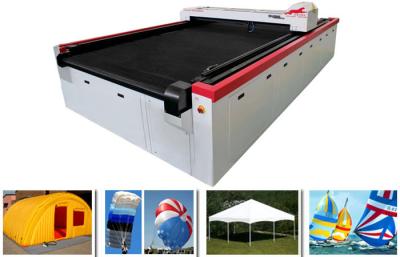 China Tent Fabric Laser Cutting Machine , Large Format Laser Cutter Machine with Auto Feeder for sale