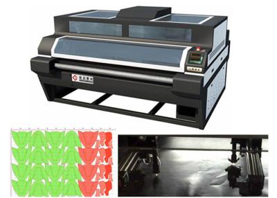 China Double Head Leather Laser Cutting Machine for Shoe Upper with Automatic Nesting for sale