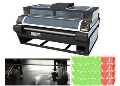 China Leather Laser Cutter , Digital Two Heads Laser Cutting and Punching Machine for Shoe for sale