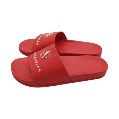 China Cushioning Tonghua shoes bathroom fir slides, new design kanye western slides, fashion beach flat slide slipper man for sale