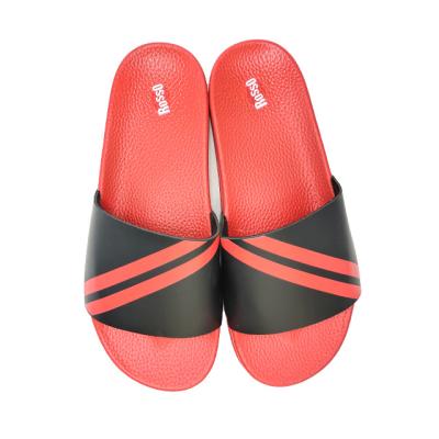 China Greatshoe Anti-Slippery Custom Printed Slide Slipper, PVC Men Sandals Customize Men Slip On Shoes, Plain Custom Logo White Slide Sandal for sale