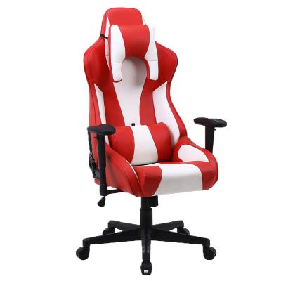 China Other Ergonomic Custom Swivel Red Office Furniture 175 Degree Gamer Gaming Chair For Computer PC Racing Gaming With Footrest for sale