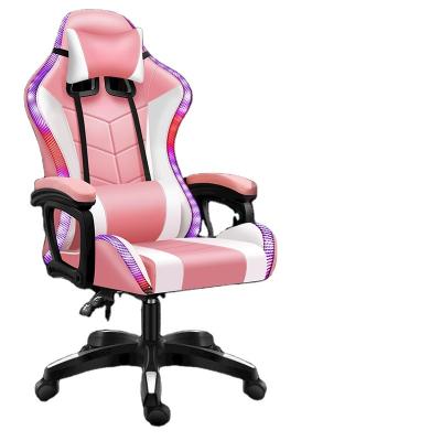 China Other Free Sample Reclining Leather Sedia RGB Racing Gamer Oyuncu Koltugu Gaming Chair With Footrest And Massage for sale