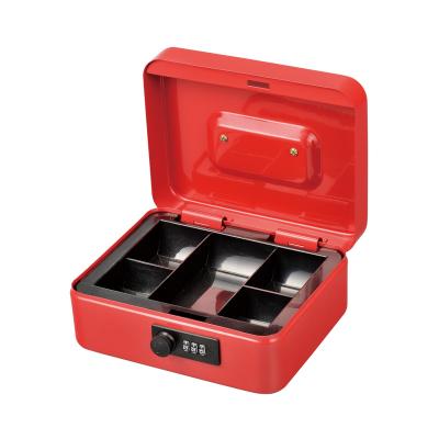 China Combination Lock Metal Cash Box With Lock for sale