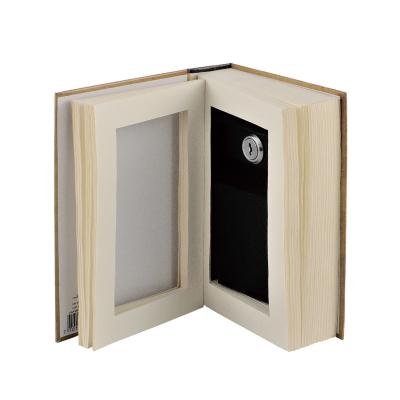 China Wholesale Mechanical Lock Book Safe Box , Metal Kids Money Safe Box for sale