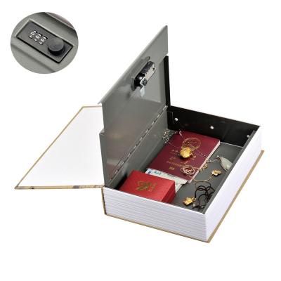 China Mechanical Lock Bypass Book Safe With Combination Lock for sale