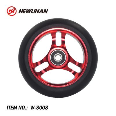 China Professional Stunt Scooter Wheel Metal Core Wheels 100/110mm Replacement Wheels W-S008 for sale