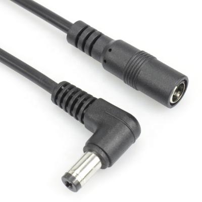 China Industrial 5 Meter Long DC5.5*2.5 Male To Female Power Supply Extension Cable for sale