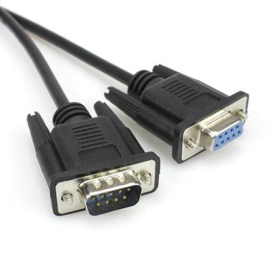 China Computer Male To DB9 Female Serial Data Cables D SUB 9PIN FOR PC Machine for sale