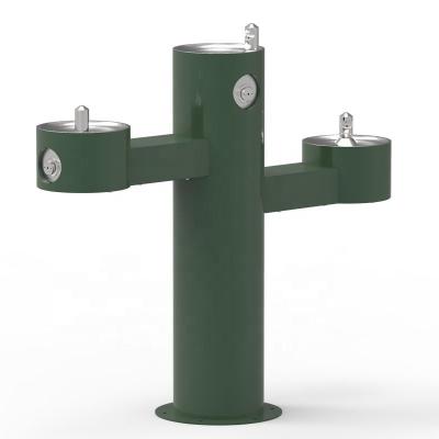 China outdoor pedestal mounted drinking station outdoor pedestal mounted drinking station,drinking station with bottle fillers for sale