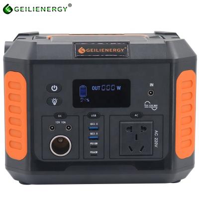 China Security/Monitoring/Alarm 24v 20Ah High Capacity Portable AC 110v 220v Rechargeable Power Station for sale