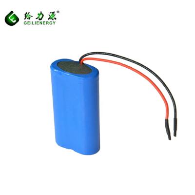 China Rechargeable toys 18650 7.4v 2500mah Li-ion battery pack for rc car for sale