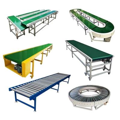 China Machinery & Hardware Customization Automatic Manufacturer Belt System Roller Conveyor Belt Convery wood panel surface for sale