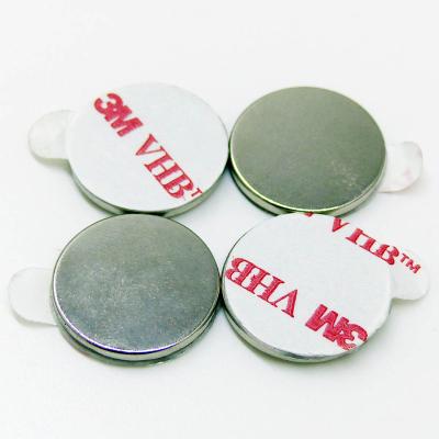 China Industrial Magnet Customized Size Disc Shape Magnet Self Adhesive Neodymium Disc Magnet N35 for sale