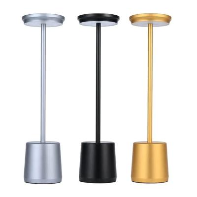 China Touch Switch Dimmer Wholesale LED Smart Bedside Lamp Bedroom Desk Light Metal DC Aluminum Table Lamps for sale