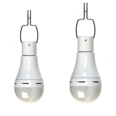 China Garden LED Solar Bulb USB Remote 5 Mode Light for Indoor Garden Street Light Emergency Bulb Sunlight Lamp New 9W 350LM 40 80 ABS IP65 for sale