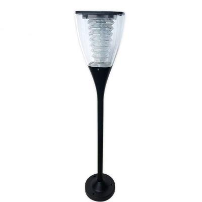 China Garden Garden Solar Led Pillar Light Waterproof Decoration and Lighting All in One Lamp Solar Powered Outdoor 80 Warm ABS IP65 DC 6V for sale