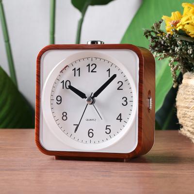 China Wholesale High Quality Square Popular Classical Simplicity Decoration Personality Creativity Night Light Alarm Clocks Timer for sale