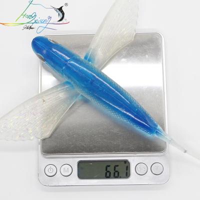 China ABS Plastic Flying Fishing Lure 14cm/17cm Deep Sea Loya Bait Sea Bird Lure Soft Bait for sale