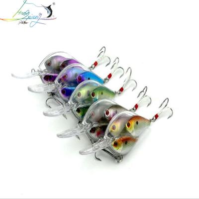 China Lead 1pc 9cm 17g Fishing Lure Crankbait Group Fish Fishing Wobblers Distant Possibility Deep Water Diving Isca Artificial Hard Bait Cast Bass Peche for sale