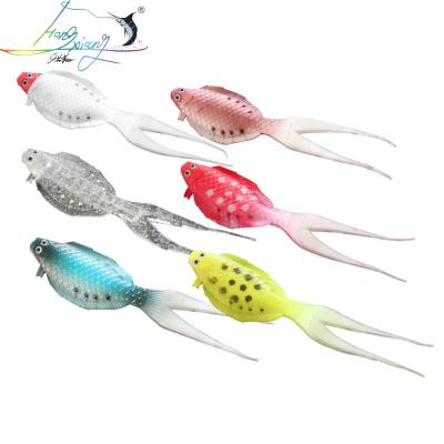 China Soft Carp Bass Lures Flounder Bait Menhaden Fishing Lure Silicone Wobbler Jig Swimbait Jig Artificial Dual Tail Silicone for sale