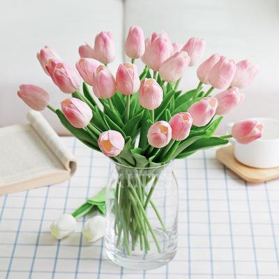 China Wedding/Home Artificial Flowers Tulip Flowers Artificial Flowers Decoration Long 33cm Wholesale for sale