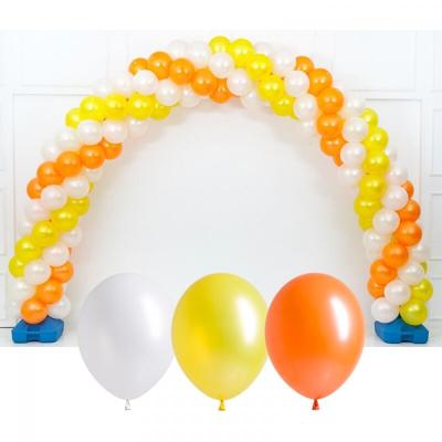 China Wedding hotel living room display balloon arch decoration door forest wedding stage layout balloon column bracket pole set wedding guide for sale