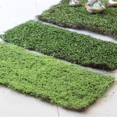 China High Quality Minimalist Green Plants Wall Artificial Moss Grass Wall For Decoration for sale