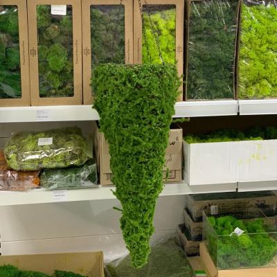 China High Quality Minimalist Green Plants Wall Artificial Moss Grass Wall For Decoration for sale