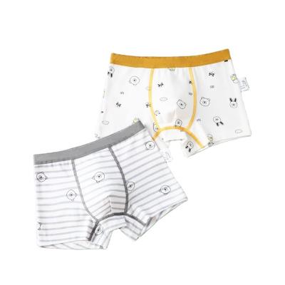 China Cute Copy of New Lowest Price Boys Cotton Briefs Boxer Penguin Pure Yellow Breathable Comfortable Breathable Shorts for sale