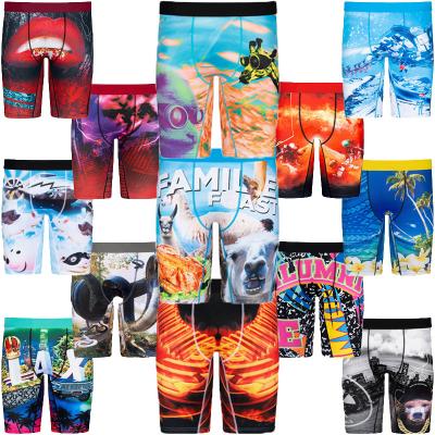 China Men's Breathable Custom AND Boxers Printing Pattern Digital Copy Plus Size Men's Underwear Factory Wholesale Men's Sweatpants Briefs Boxers for sale