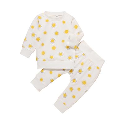 China Regular hot sale organic lemon baby car kids made with 100% cotton kids long sleeve T-shirt camisetas CHIFFON for sale