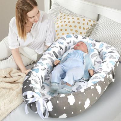 China Baby Hutch Flame Retardant Newborn Infant Portable Bedding Set Nest Newborn Soft Breathable Organic Cotton Bionic Play Sleep Bed for sale