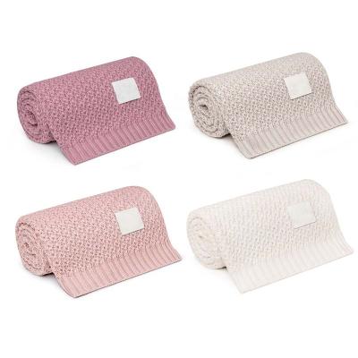 China Hot Selling Anti-pilling Newborn Baby Wrap Infant Wraps Soft Breathable Wrap Muslin Wrap Knitted 100% Merino Cream Pearl for sale