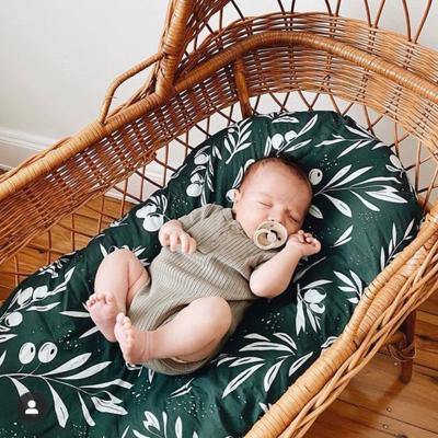 China Hot Sale Anti-Static Newborn 100% OLIVE BRANCH Muslin Animals Baby Sheet Set Knit Fitted Crib Set Organic Cotton Fitted Breathable for sale