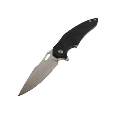 China Interesting Texture Non-variable Competitive Price G10 Handle Hunting Folding Knife for sale