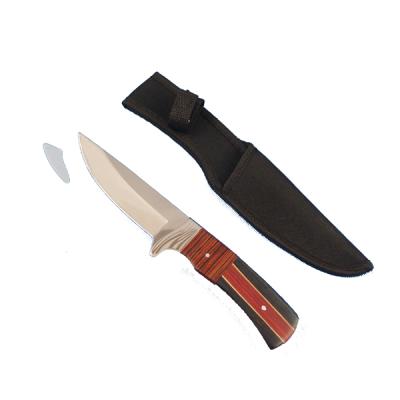 China Low MOQ High Quality Open Slide Survival Camping Hunting Knife for sale